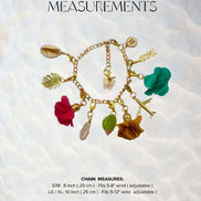 Gold Charm Bracelet Set