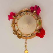 Gold Charm Bracelet Set