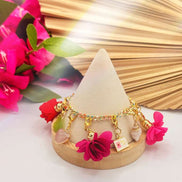 Gold Charm Bracelet Set