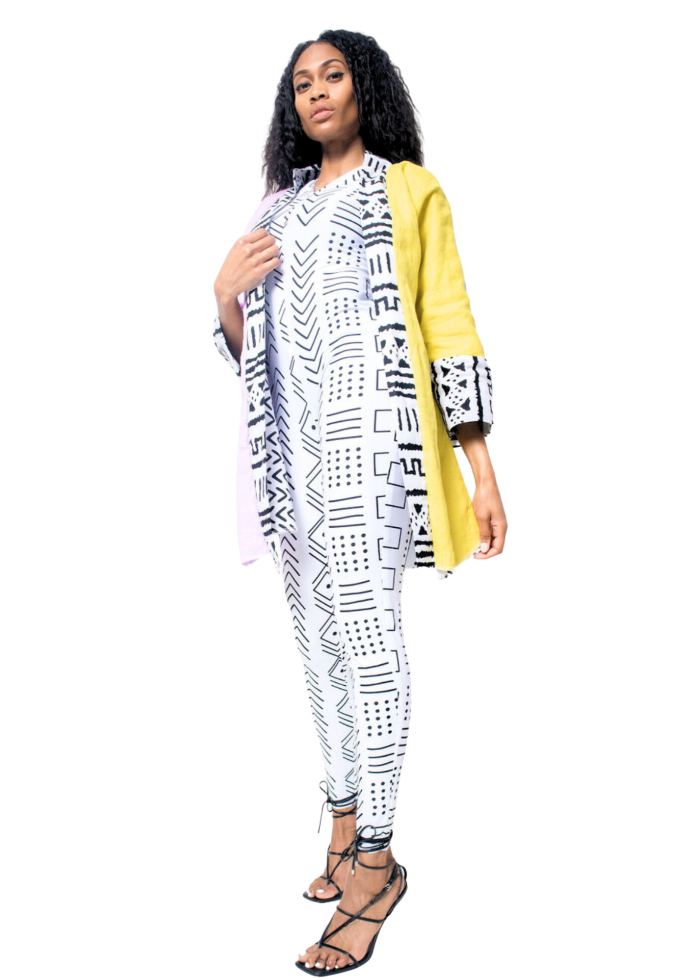 Reversible Linen Robe (Midi)