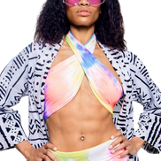 Versatile Stretch Scarf - Tie Dye