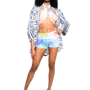 Mudcloth Robe (Mini)