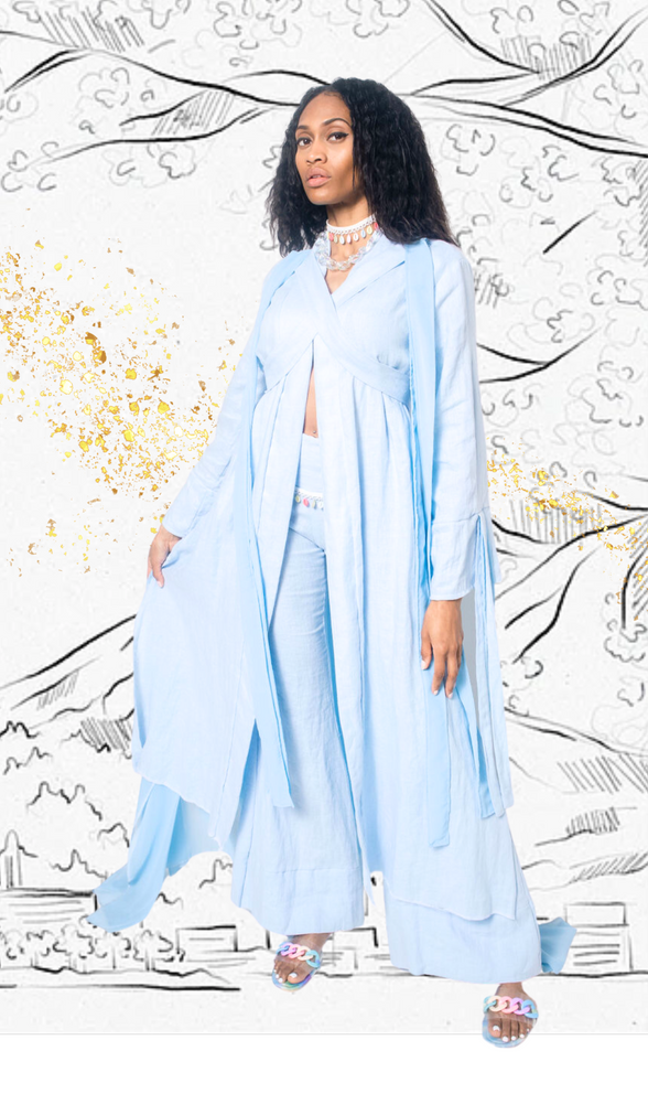 Coastal Breeze Robe (Maxi)