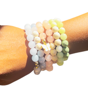 Aromatherapy Bracelet with Butterfly Charm