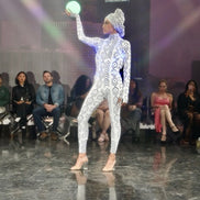 Luminous Bodysuit (Mud Cloth)