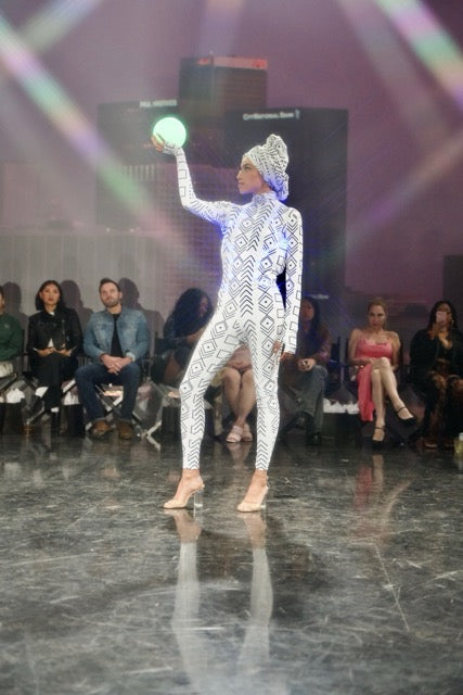 Luminous Bodysuit (Mud Cloth)