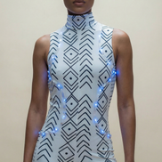 Luminous Bodysuit (Mud Cloth)