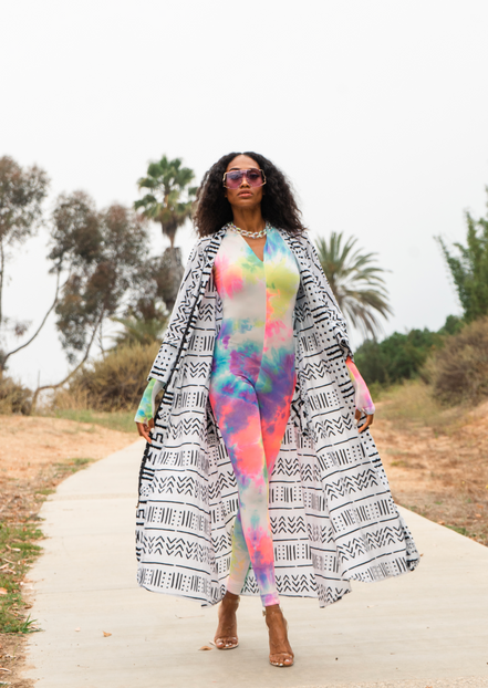 Mudcloth Robe (Maxi)