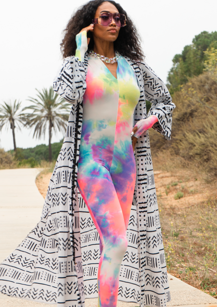 Mudcloth Robe (Maxi)