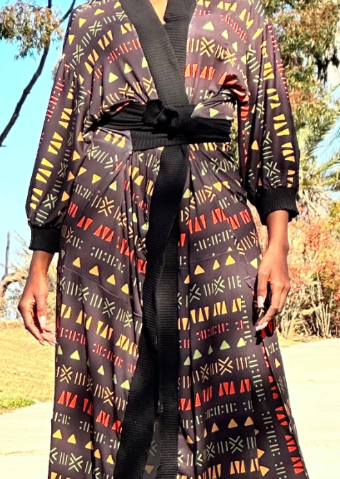African Lineage Robe (Maxi)