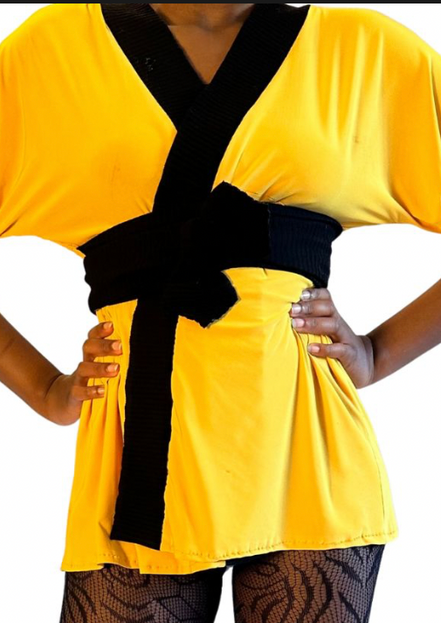 Golden Yellow Robe ( Mini)