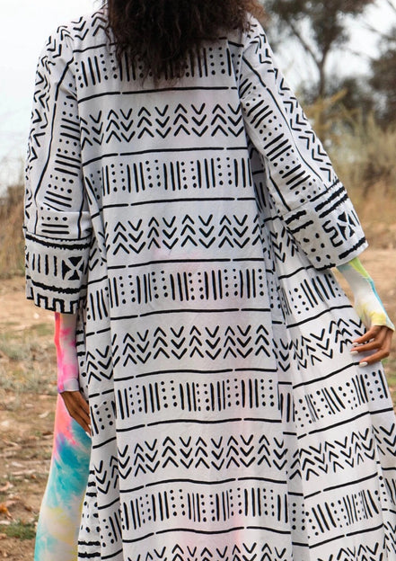 Mudcloth Robe (Maxi)