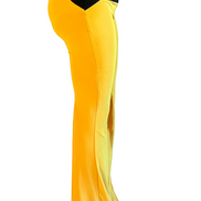 Golden Yellow Boot Leg Pants