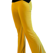 Golden Yellow Boot Leg Pants