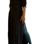 Midnight Black Robe (Maxi)