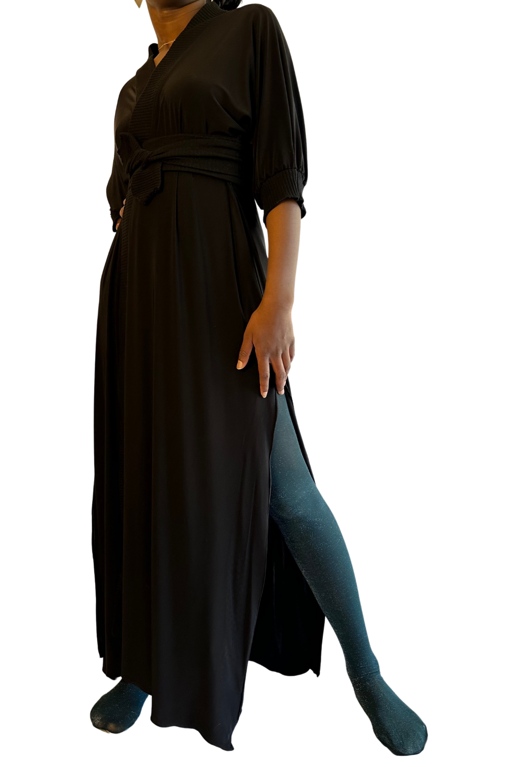 Midnight Black Robe (Maxi)