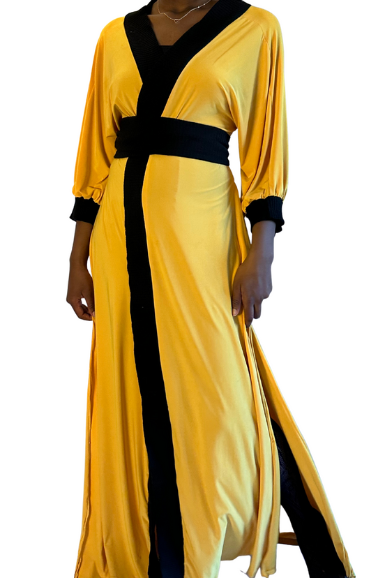 Golden Yellow Robe (Maxi)