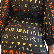 African Lineage Robe (Midi)