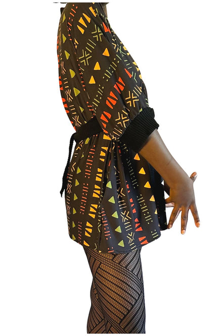 African Lineage Robe (Midi)