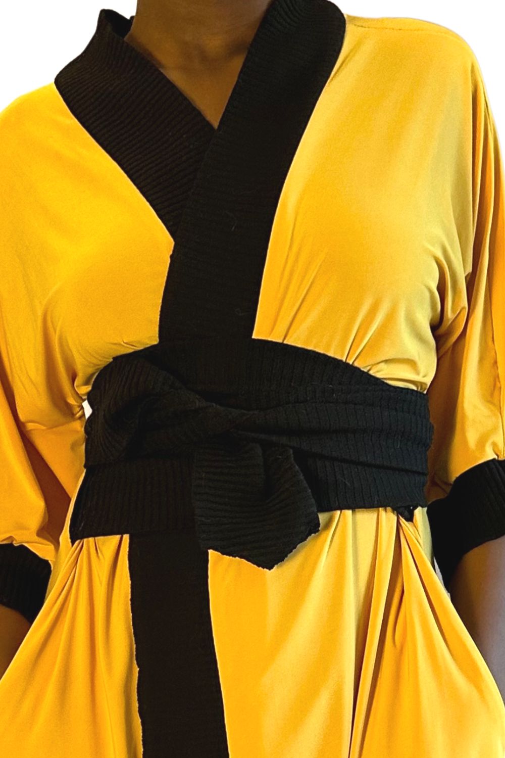 Golden Yellow Robe (Midi)