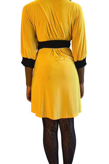 Golden Yellow Robe (Midi)