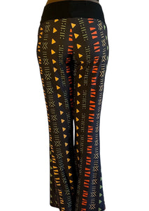 African Lineage Boot Leg Pants