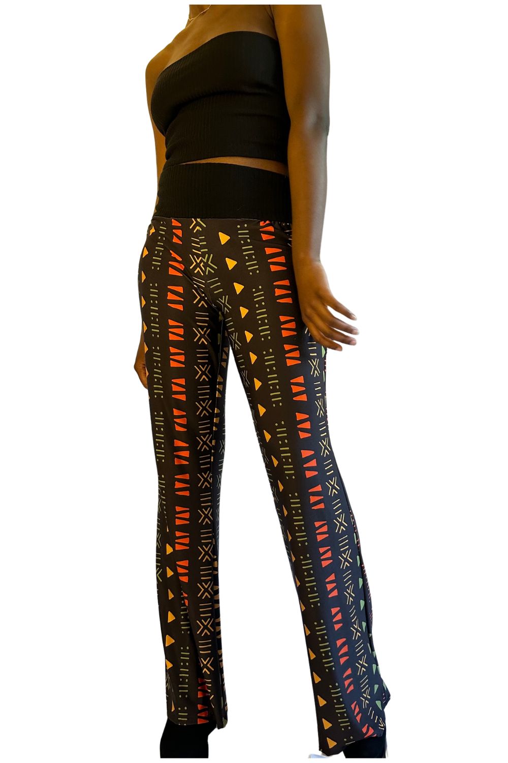African Lineage Boot Leg Pants