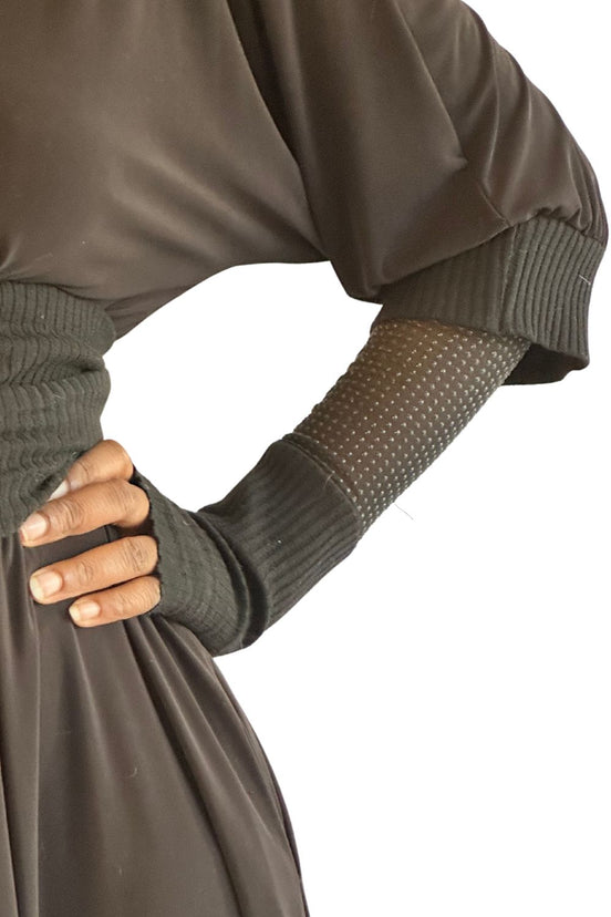 Fingerless Far Infrared Gloves