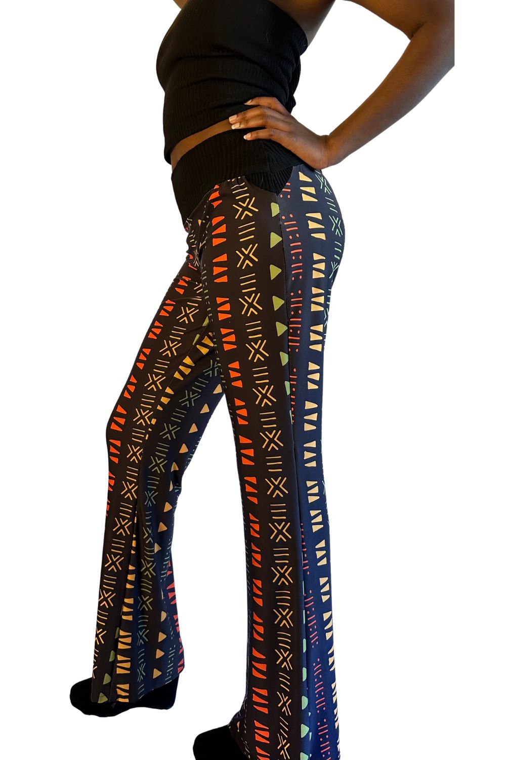 African Lineage Boot Leg Pants