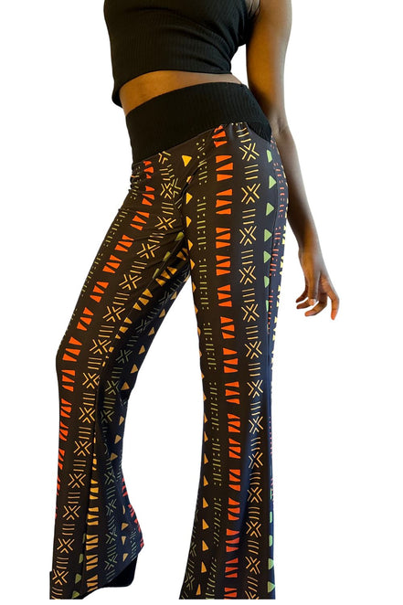 African Lineage Boot Leg Pants