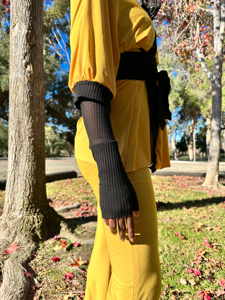 Fingerless Far Infrared Gloves