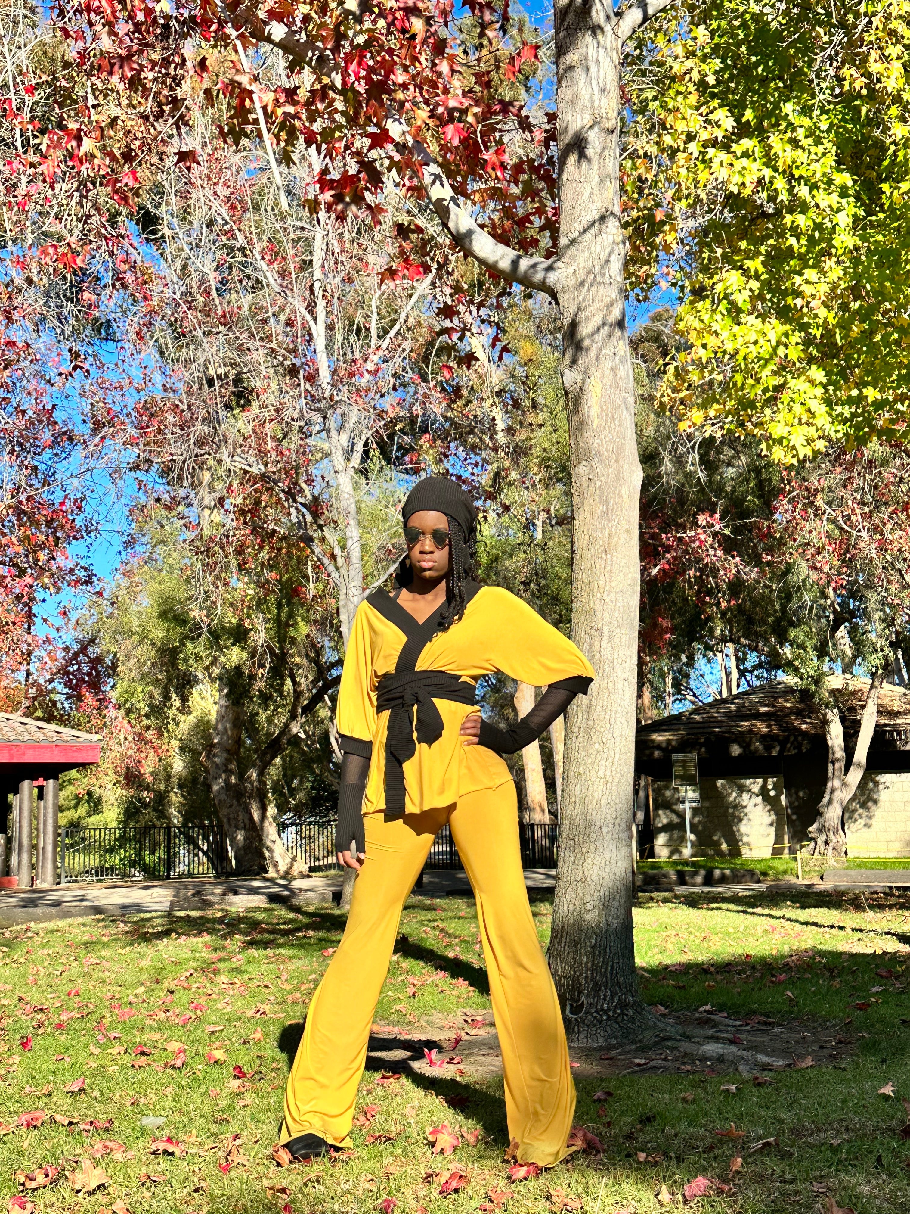 Golden Yellow Robe ( Mini)