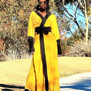 Golden Yellow Robe (Maxi)