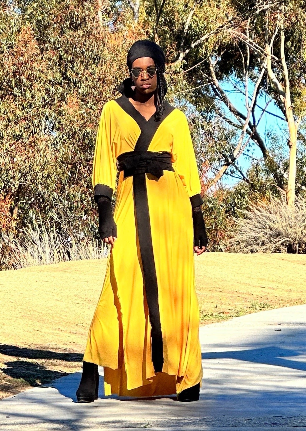 Golden Yellow Robe (Maxi)