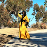 Golden Yellow Robe (Maxi)