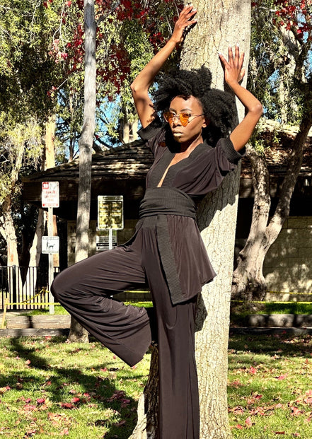 Midnight Black Robe (Midi)