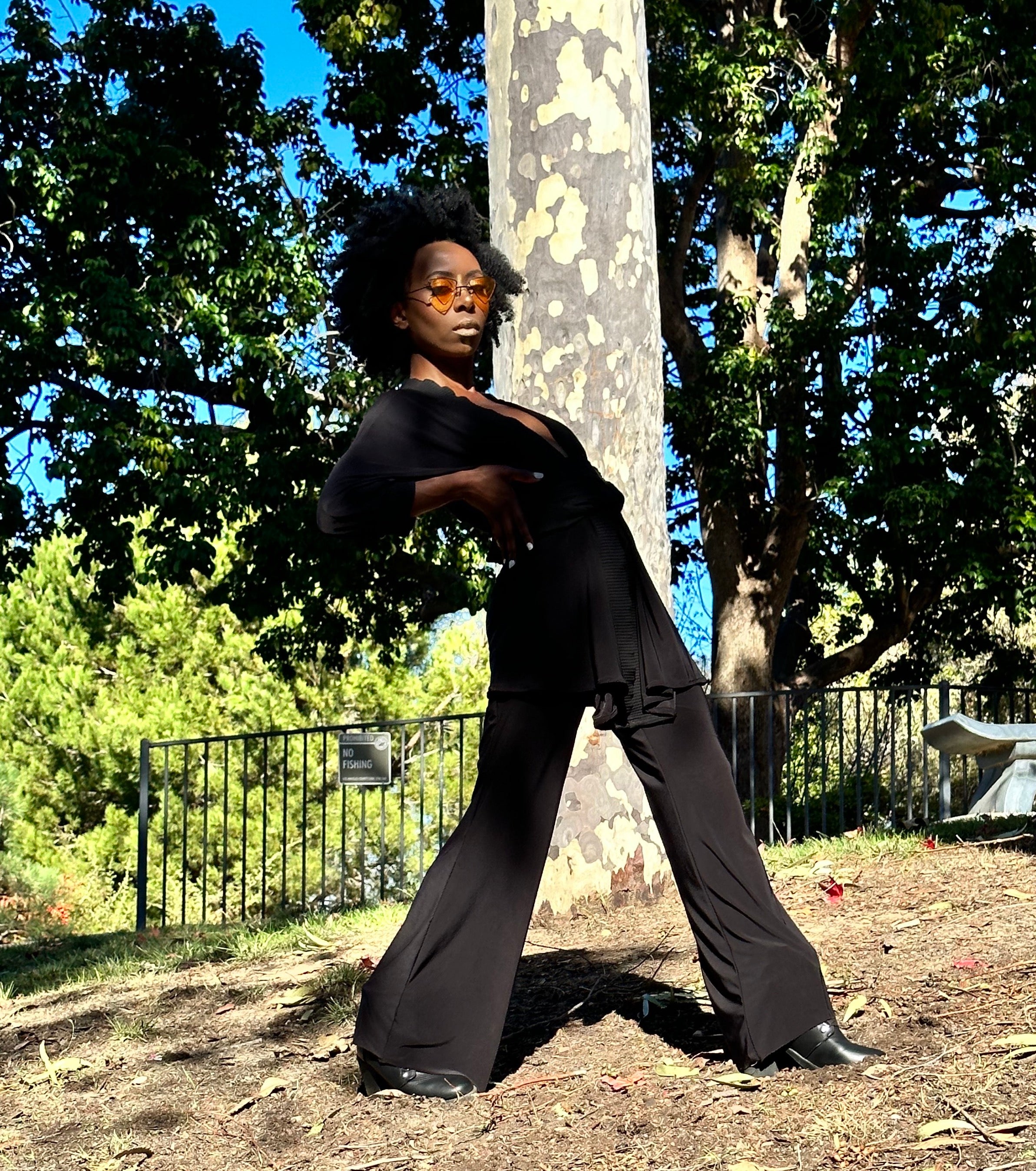 Midnight Black Robe (Midi)