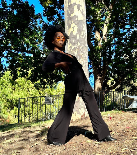 Midnight Black Robe (Midi)