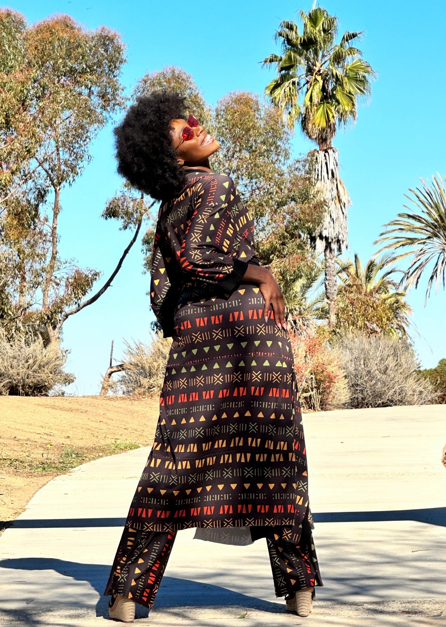 African Lineage Robe (Maxi)