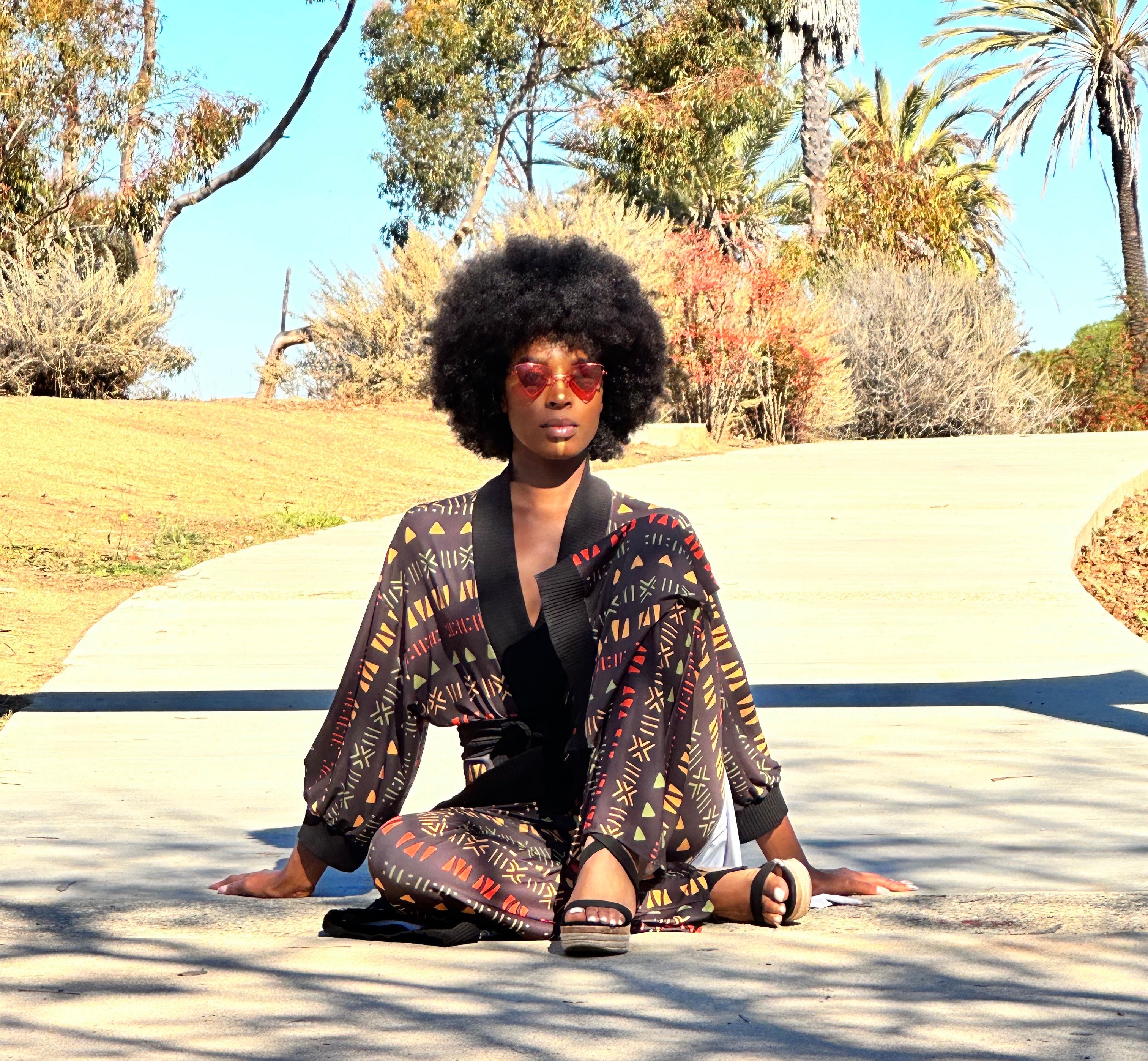 African Lineage Robe (Maxi)