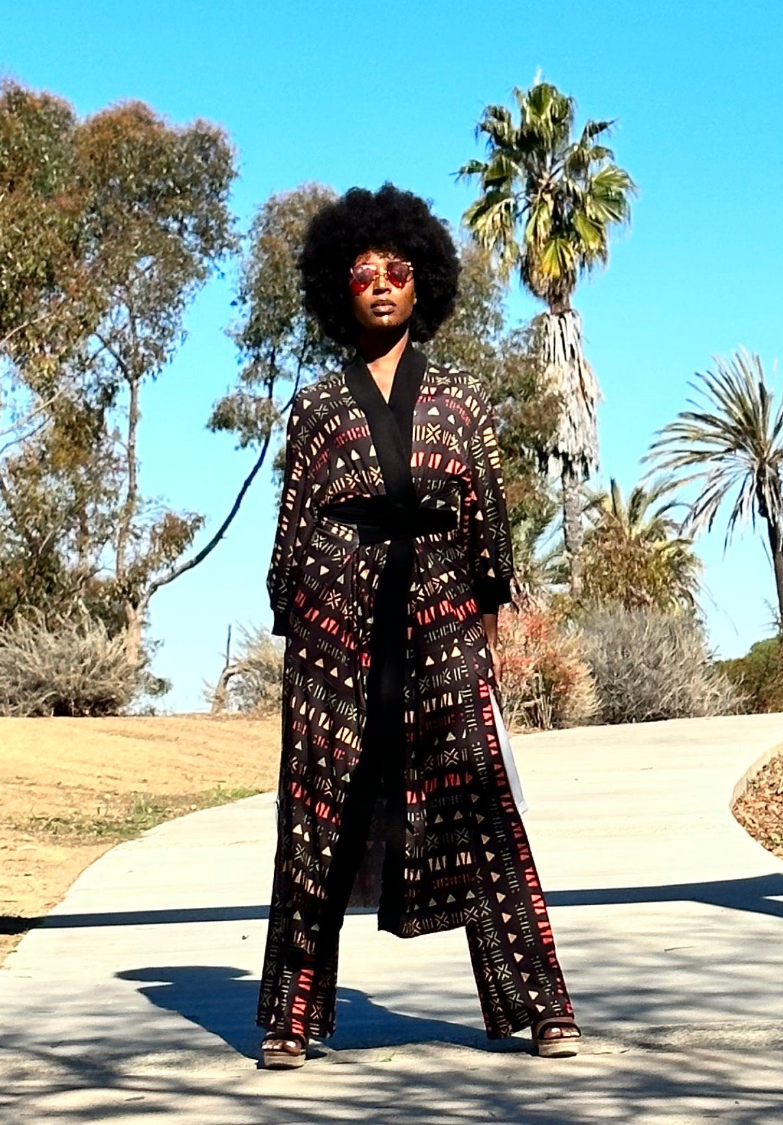 African Lineage Robe (Maxi)