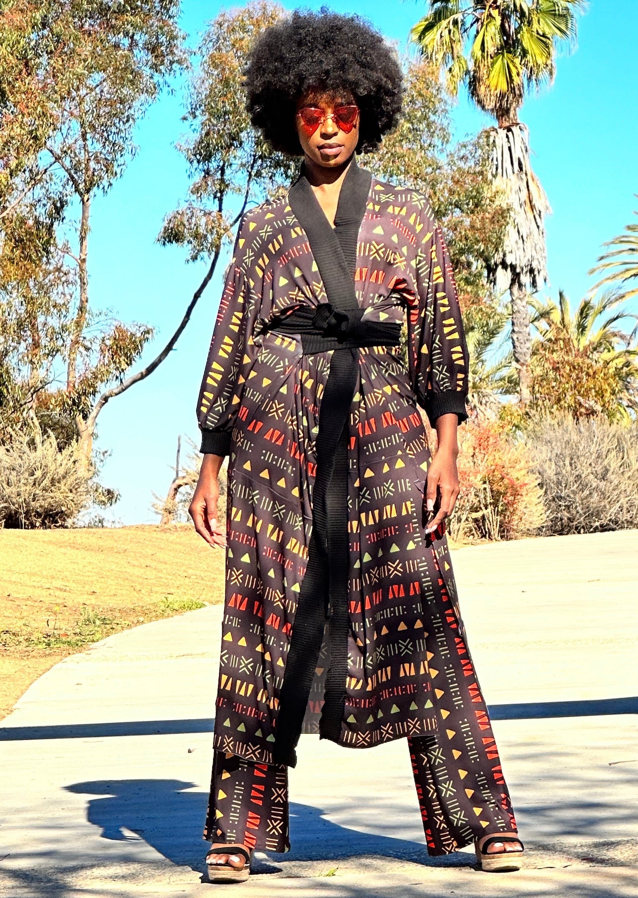 African Lineage Robe (Maxi)
