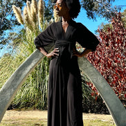 Midnight Black Robe (Maxi)