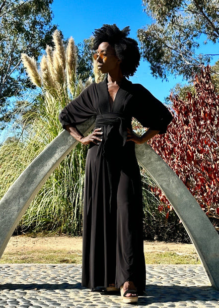 Midnight Black Robe (Maxi)