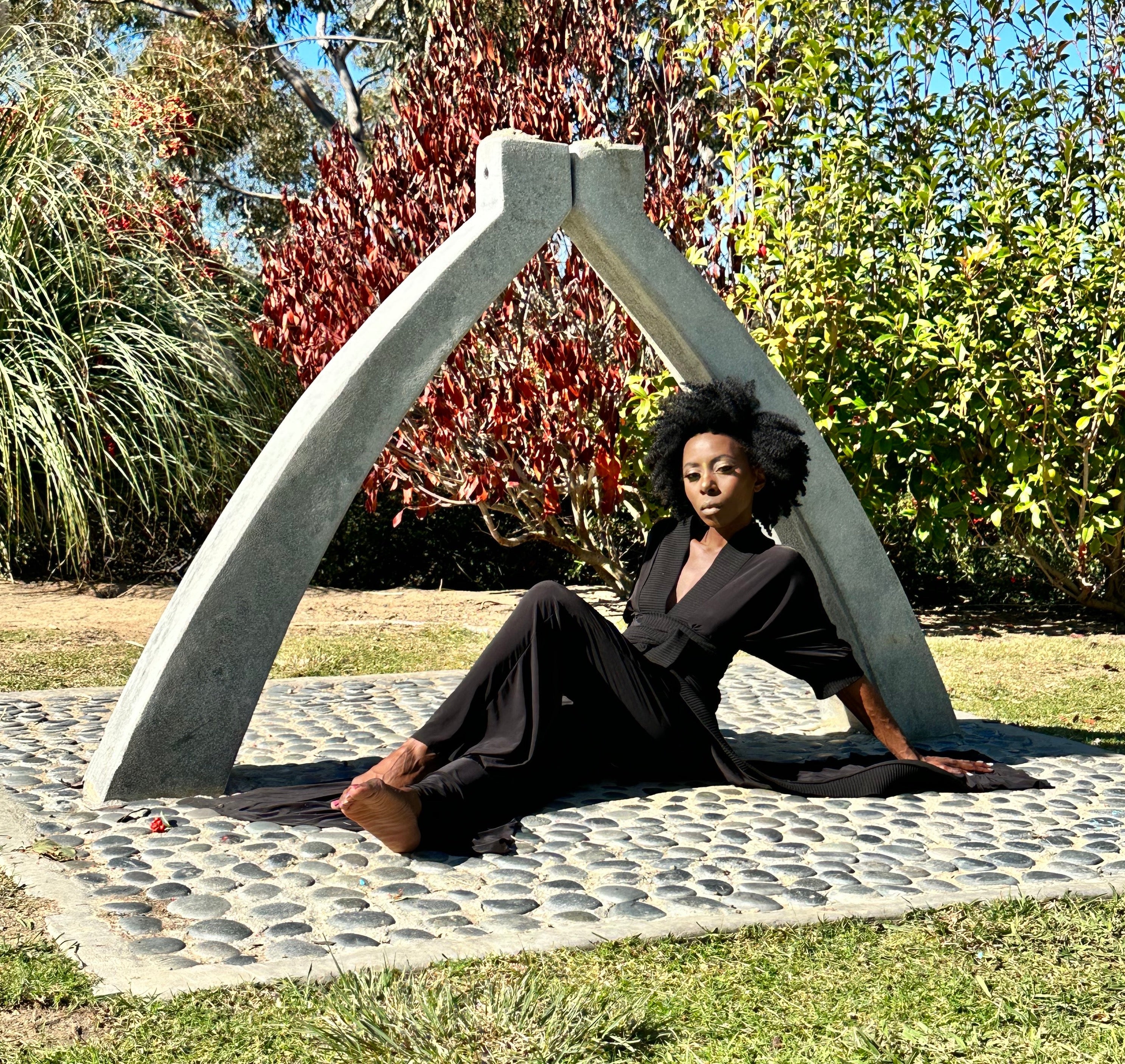 Midnight Black Boot Leg Pants